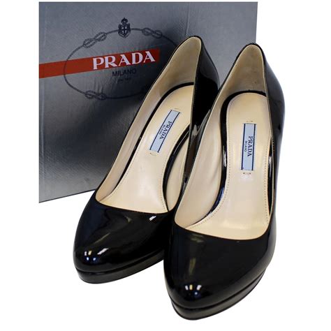 prada black pumps ebay|Prada black pumps sale.